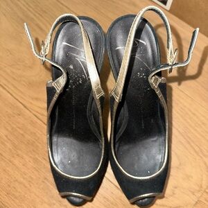 Giuseppe Zanotti Suede Heels 38